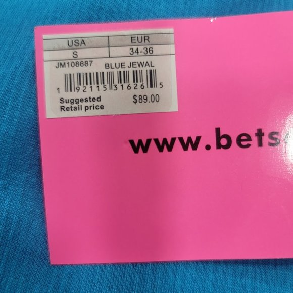 Betsey Johnson Cut It Out Bow Back Mini Dress Sz SM - Picture 9 of 10